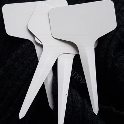 Növény címke, földbe szúrható, 10x6 cm