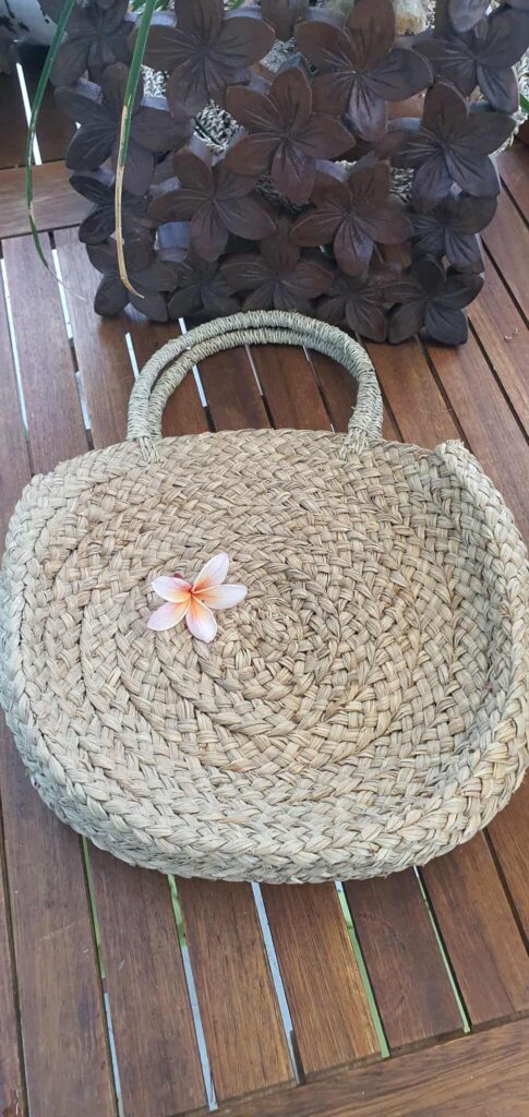 Tengeri fűből készült táska